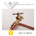 EM-V-B055 Forget brass bibcock tap with copper water pipe